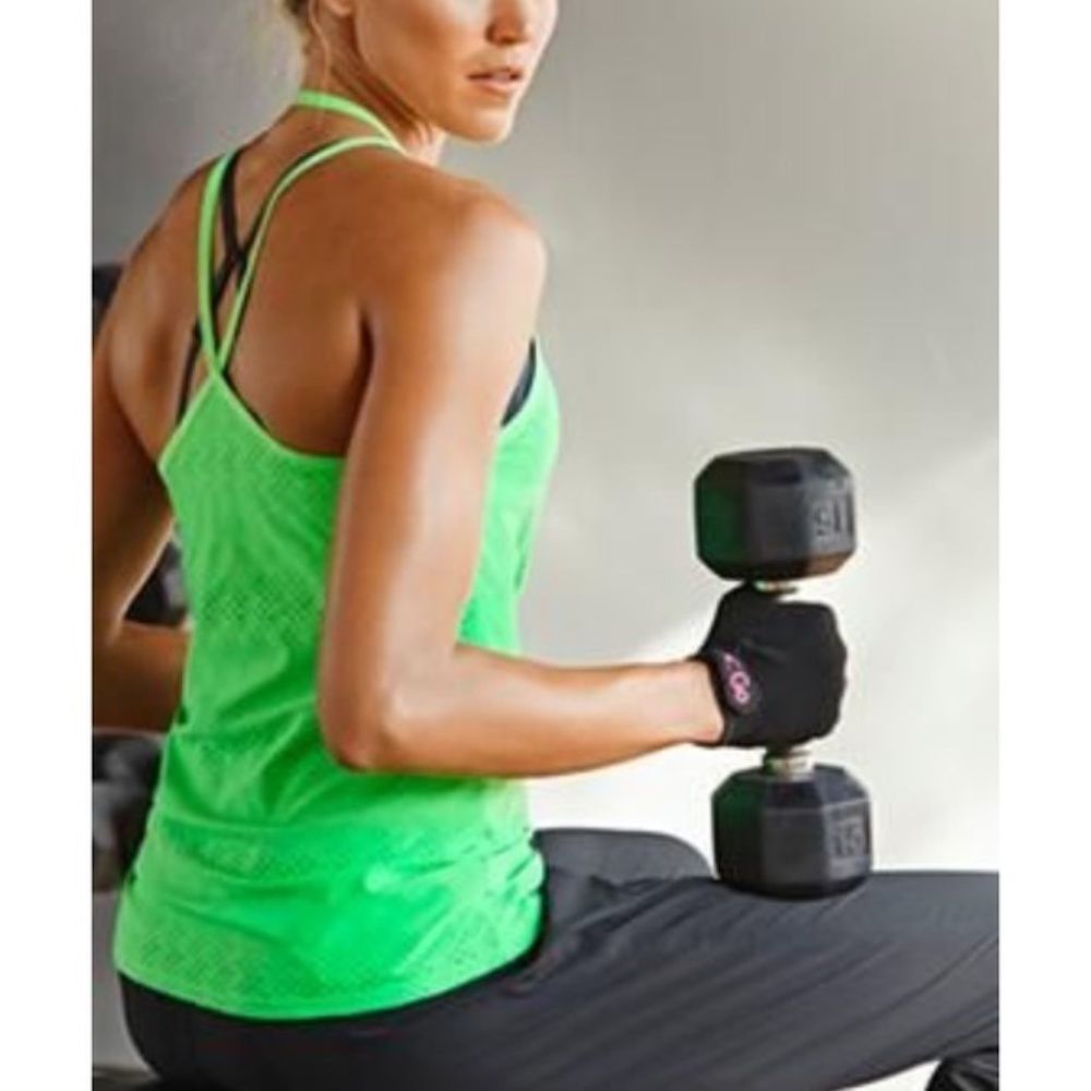 Athleta Limitless Perforated Laser Cut ou Workout Tank